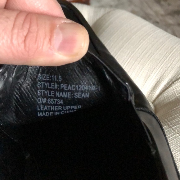 Perry‎ Ellis Black Loafers Men’s Size 11.5 - Picture 7 of 7